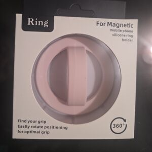 Ring Pink Silicone Phone Holder